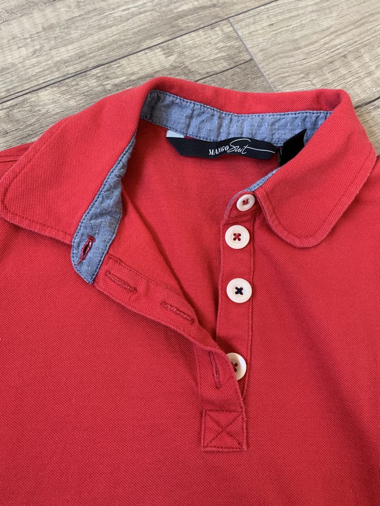 Elegancka bluzka damska polo Mango Suit r. S