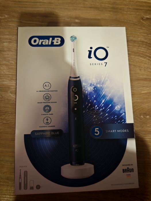 Oral-B iO 7 Sapphire Blue Szczoteczka elektryczna