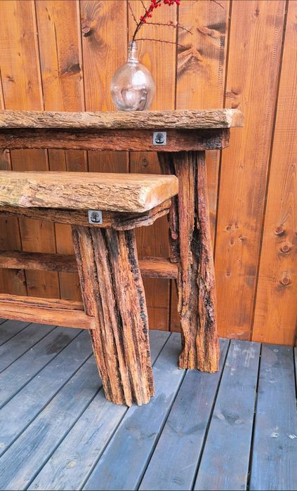 Konsola/szafka/ława stary dąb, stare drewno, rustykalne, vintage,