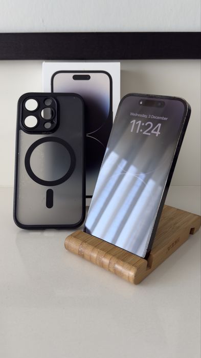 Apple iPhone 14 Pro 128GB 81% “ preto “ + todos os acessórios