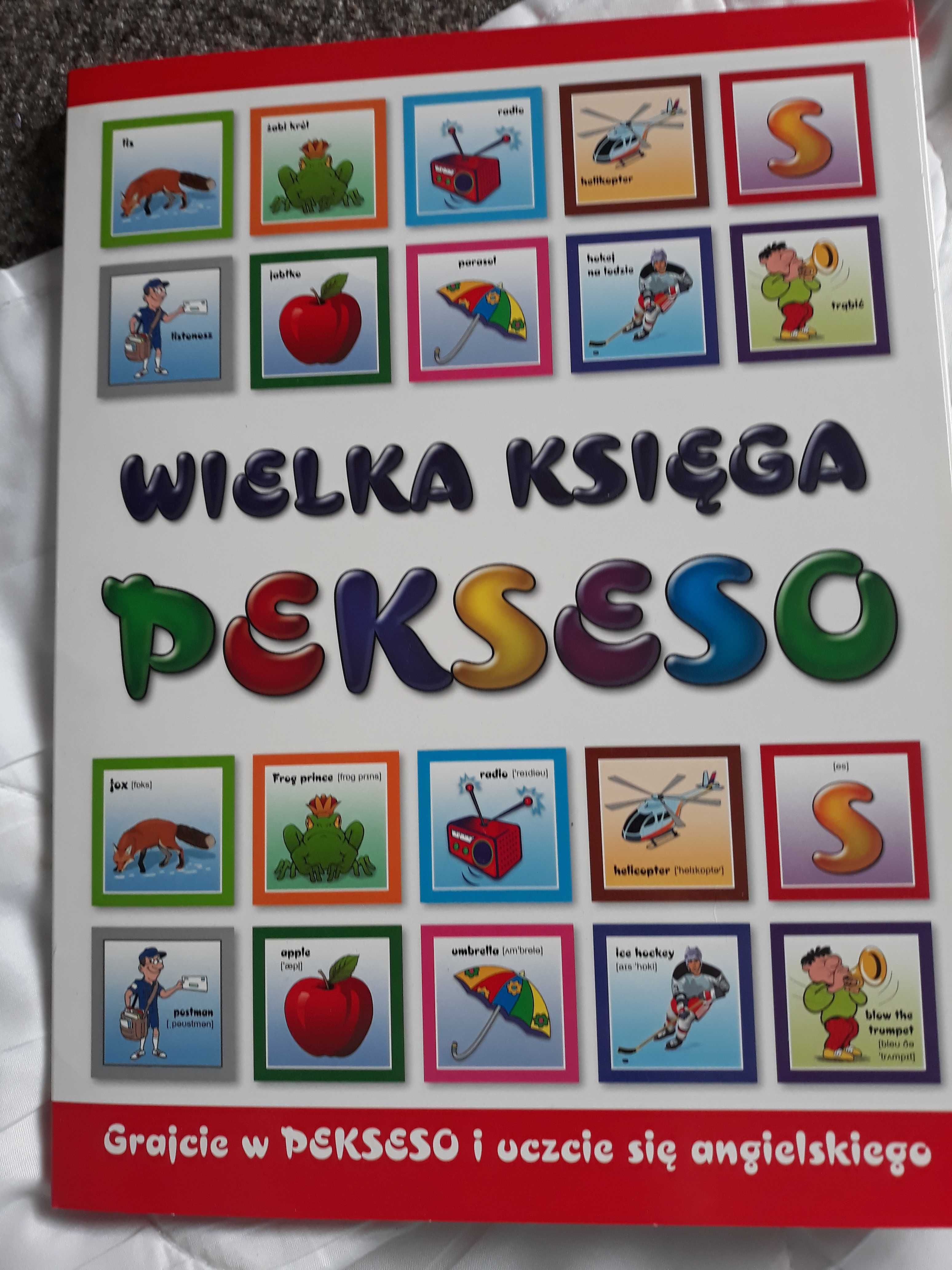 Wielka księga pekseso, memo,memory,gra angielski gratisy