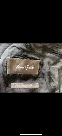 Піджак сірий у смужку британського брендуVan Gils