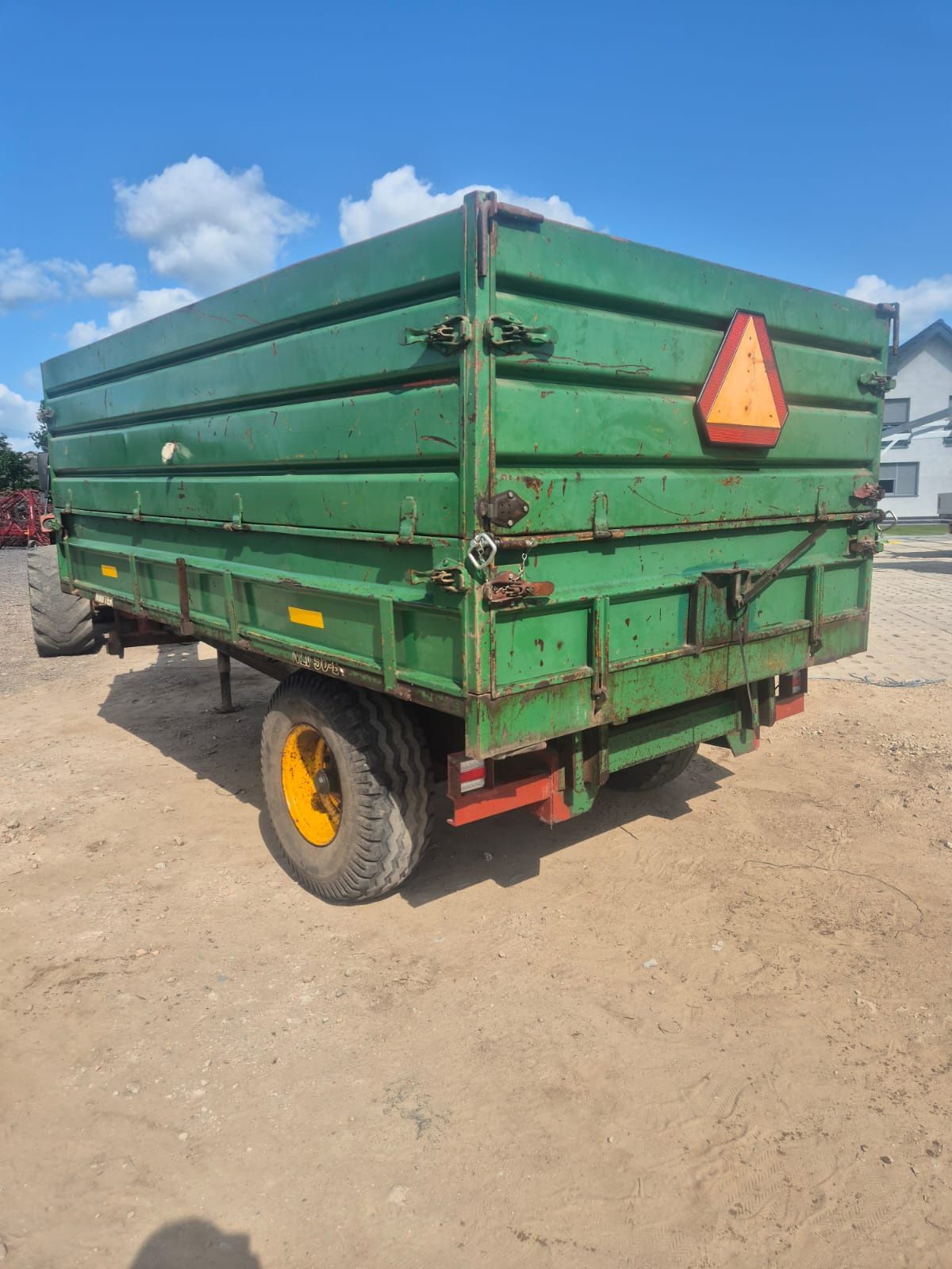 Przyczepa rolnicza tandem kellfri bastrup WARFAMA 5-7.5 ton
