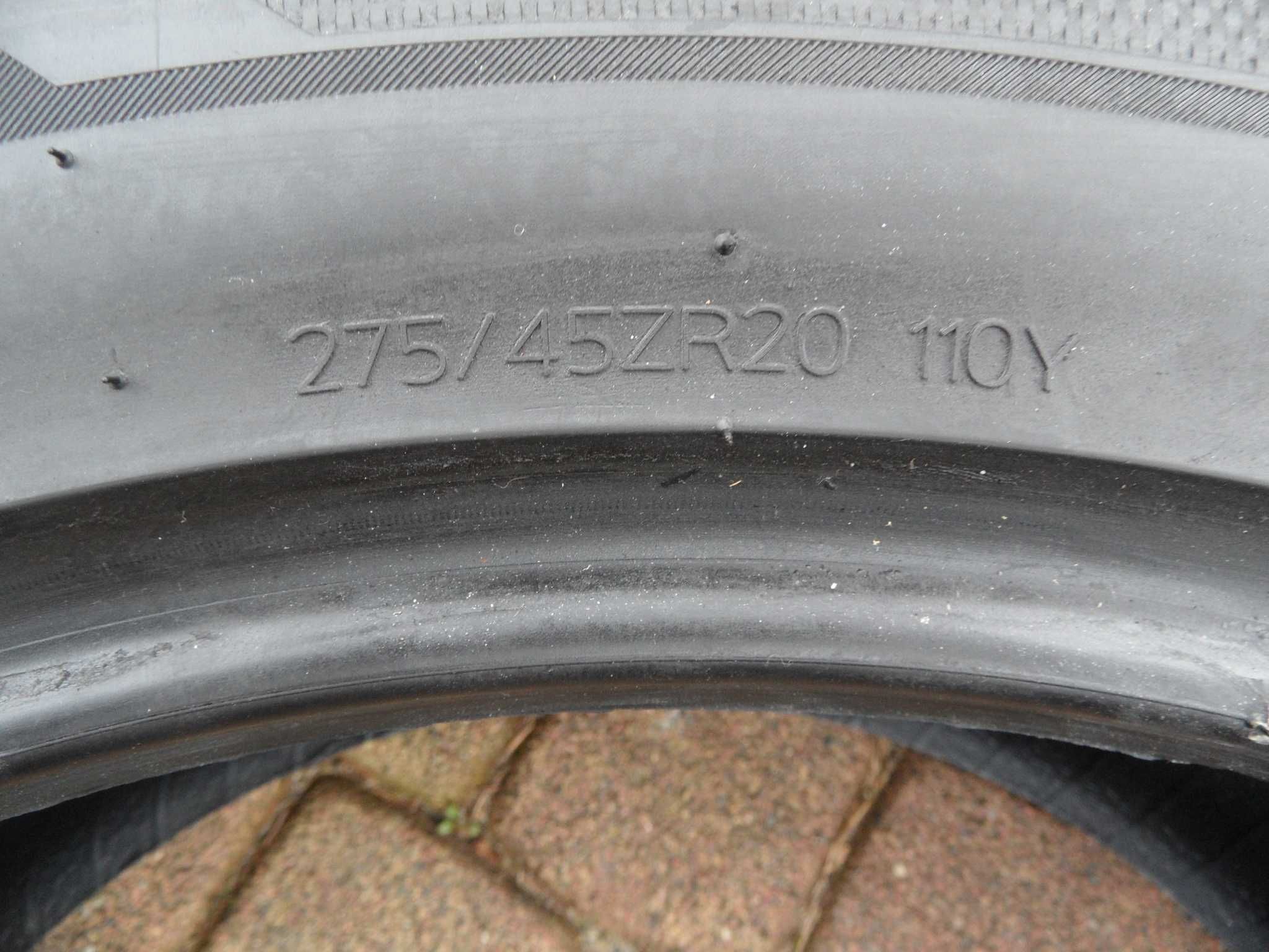 Dwie Opony Letnie 275/45 R20 HANKOOK 22 Rok