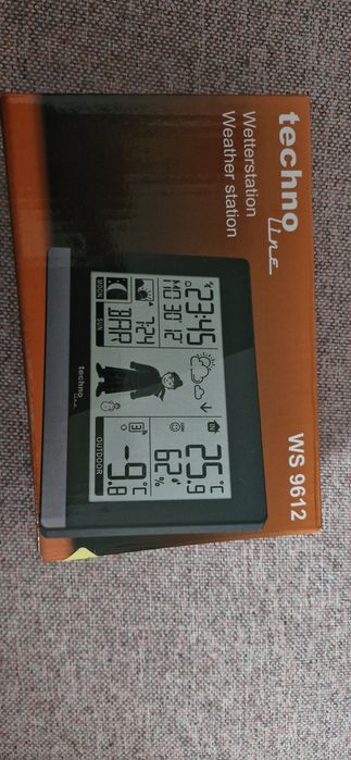 stacja pogodowa WS 9612 techno line