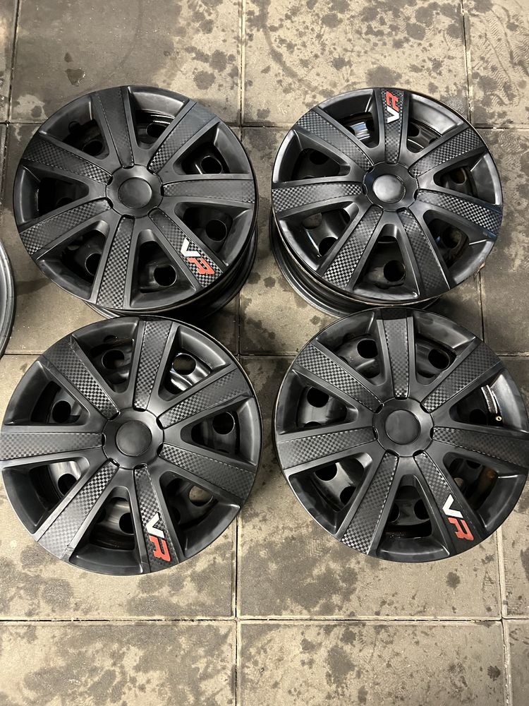 Felgi stalowe z kołpakami 5Jx15H2 ET45 4x100 MINI Cooper One