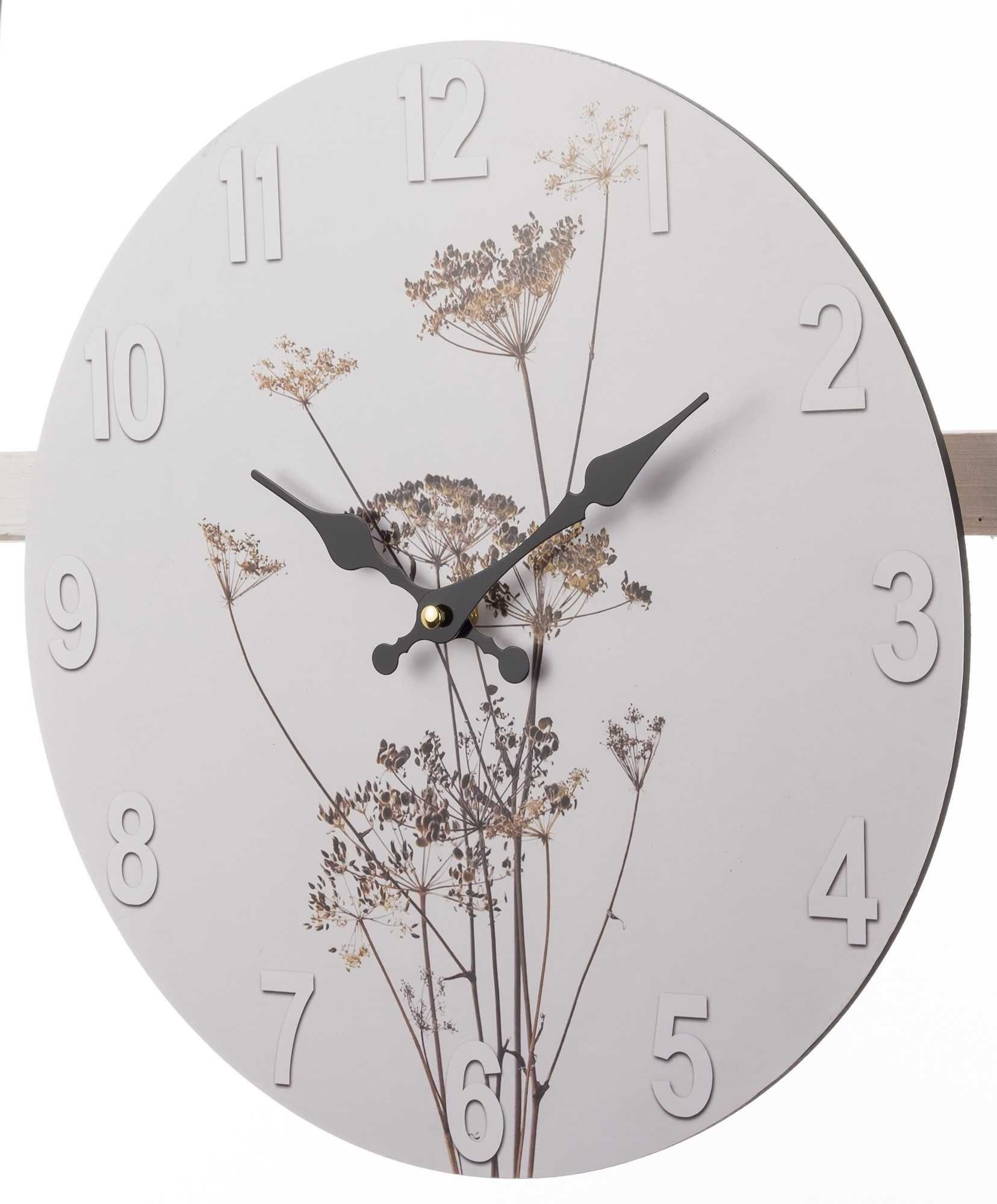 Zegar ścienny MDF 34cm. Boho 156746