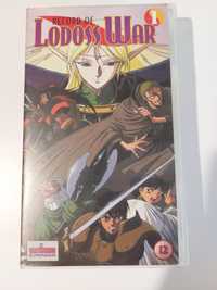 Record of lodoss war. Film kaseta VHS anime. Szara wiedźma.