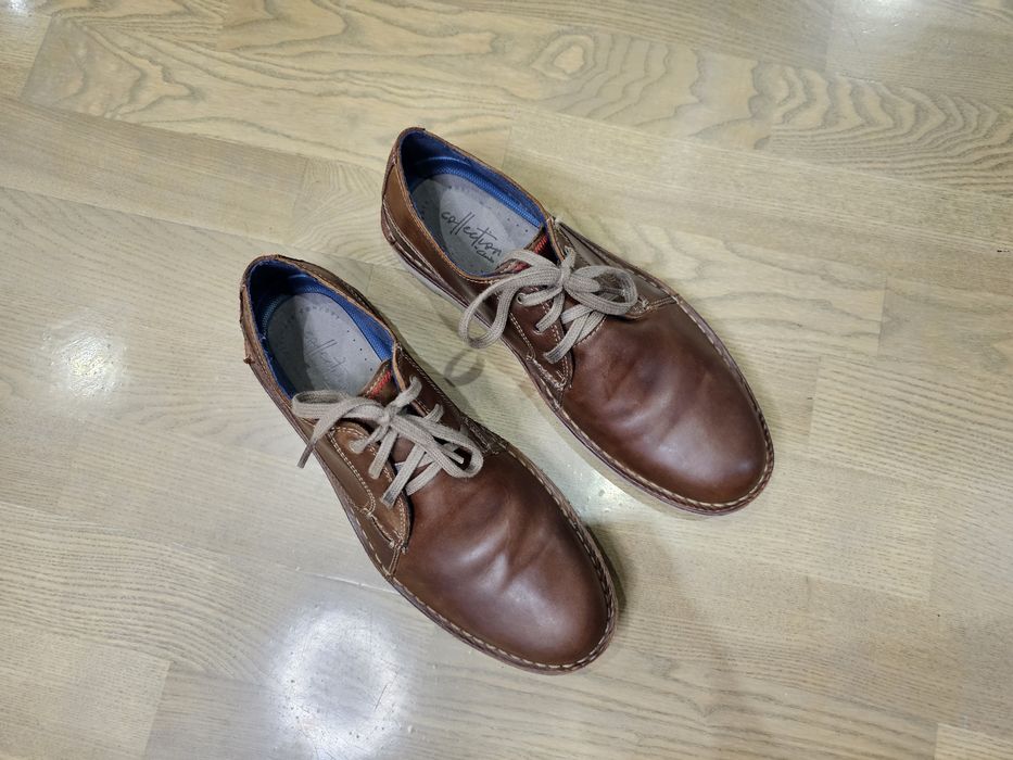 Мужские туфли Clarks Vargo plain ботинки дерби оксфорды