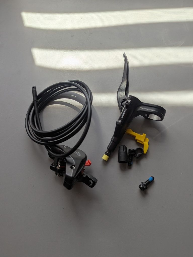 Komplet hamulców tarczowych Shimano BL-MT402-3A/BR-MT410/420