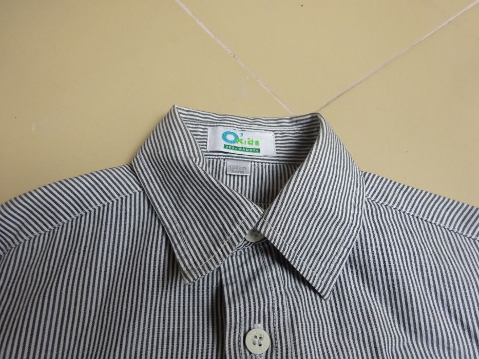 camisa vertbaudet o`kids 5 anos