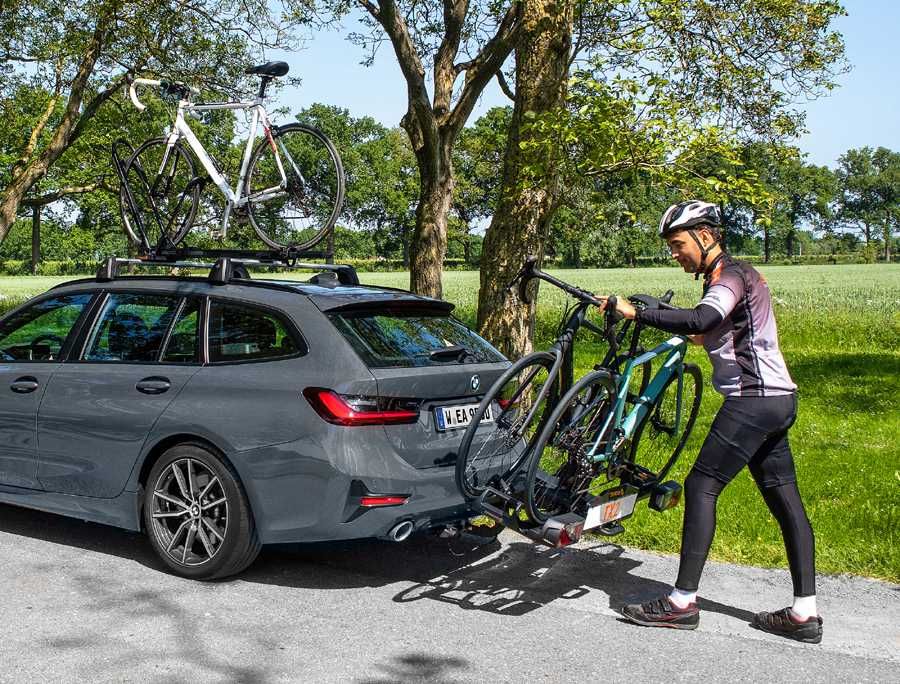Składany Bagażnik platforma rowerowa na hak SPINDER TX2 2-3 rowery