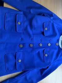 Пиджак синий, размер 46