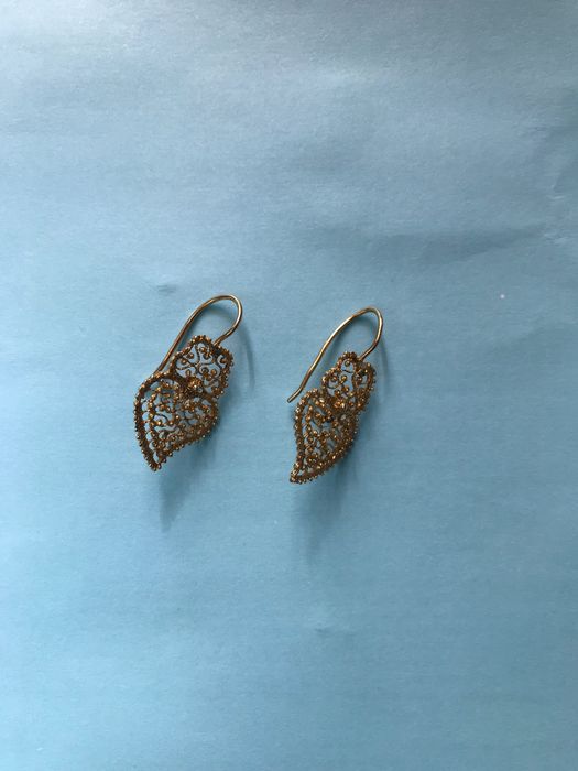 Brincos de senhora em filigrana