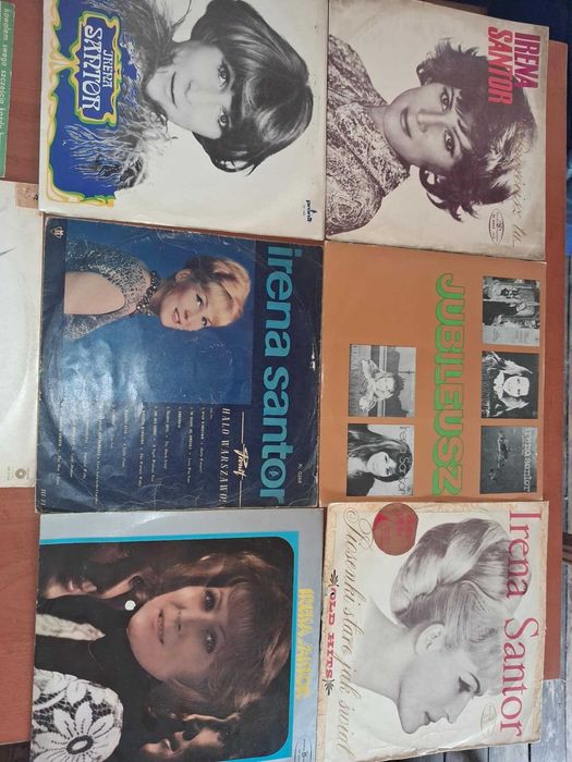 Płyty winylowe używane santor i.