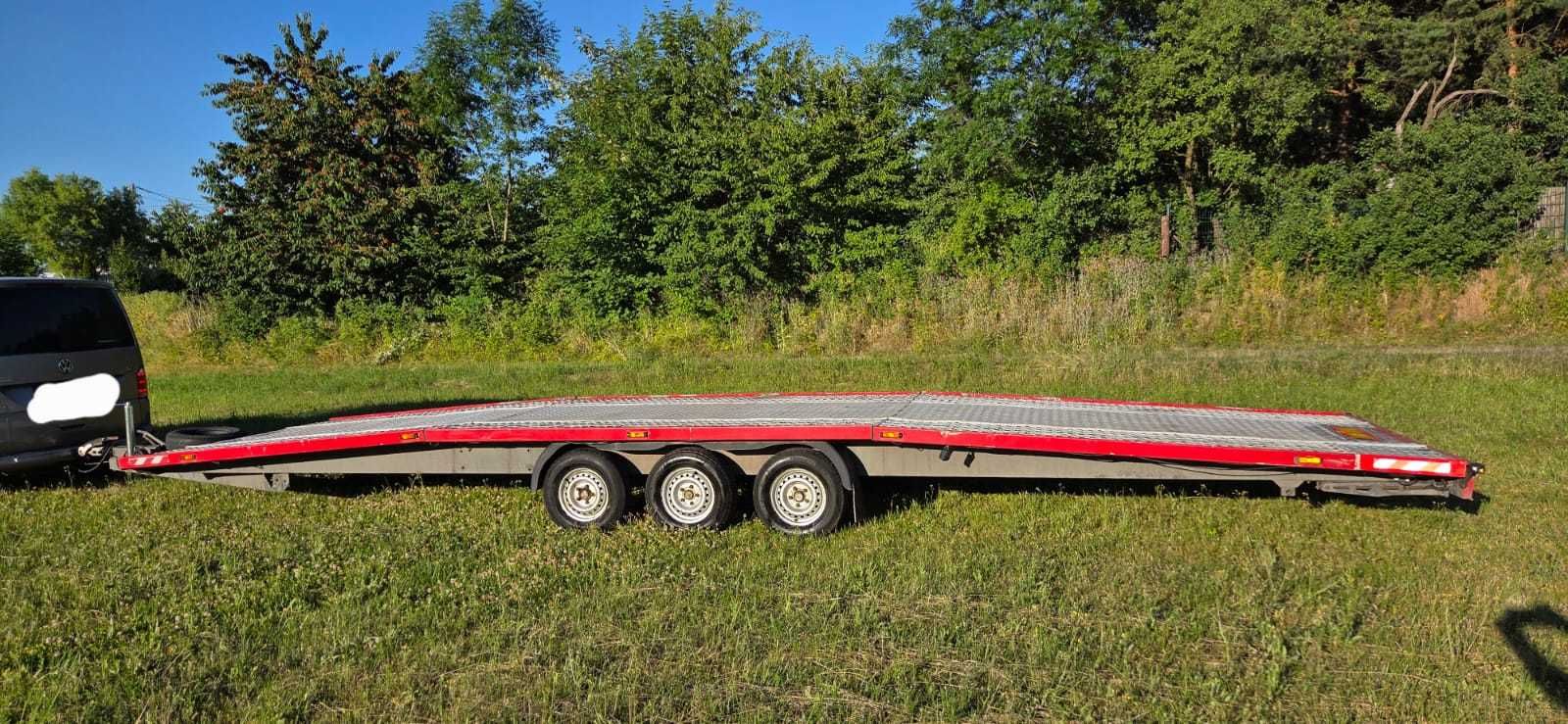 Wynajem Laweta Świdnica 3.5 t DMC na dwa auta 8.5 m LAWETY WIŚNIOWA