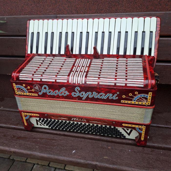 Akordeon włoski paulo soprani