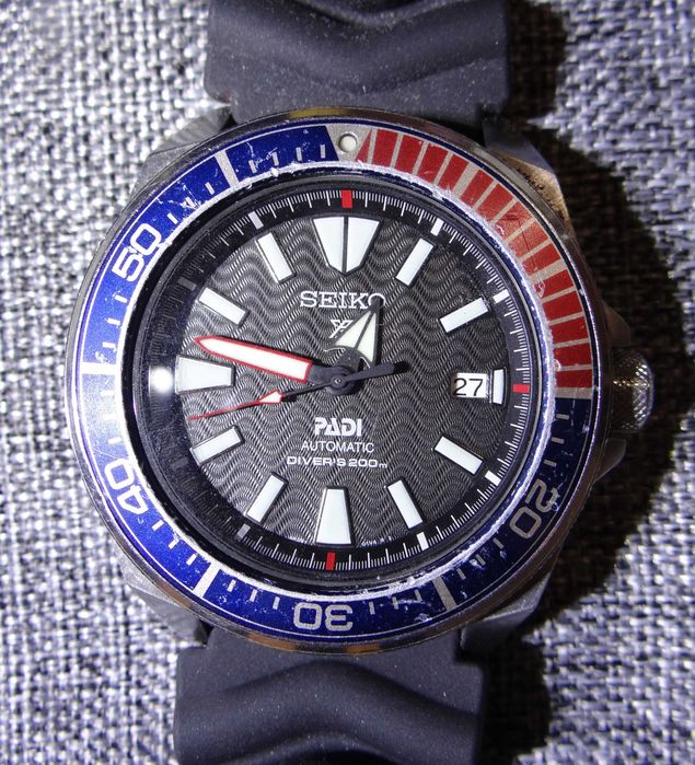 Seiko Prospex Samurai PADI Special Edition Diver Automatic