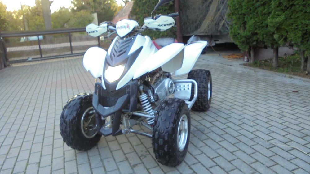 Quad Dinli 300 ,2013r Kymco,Masai ciecz 4x2 homologacja l7e zadbany