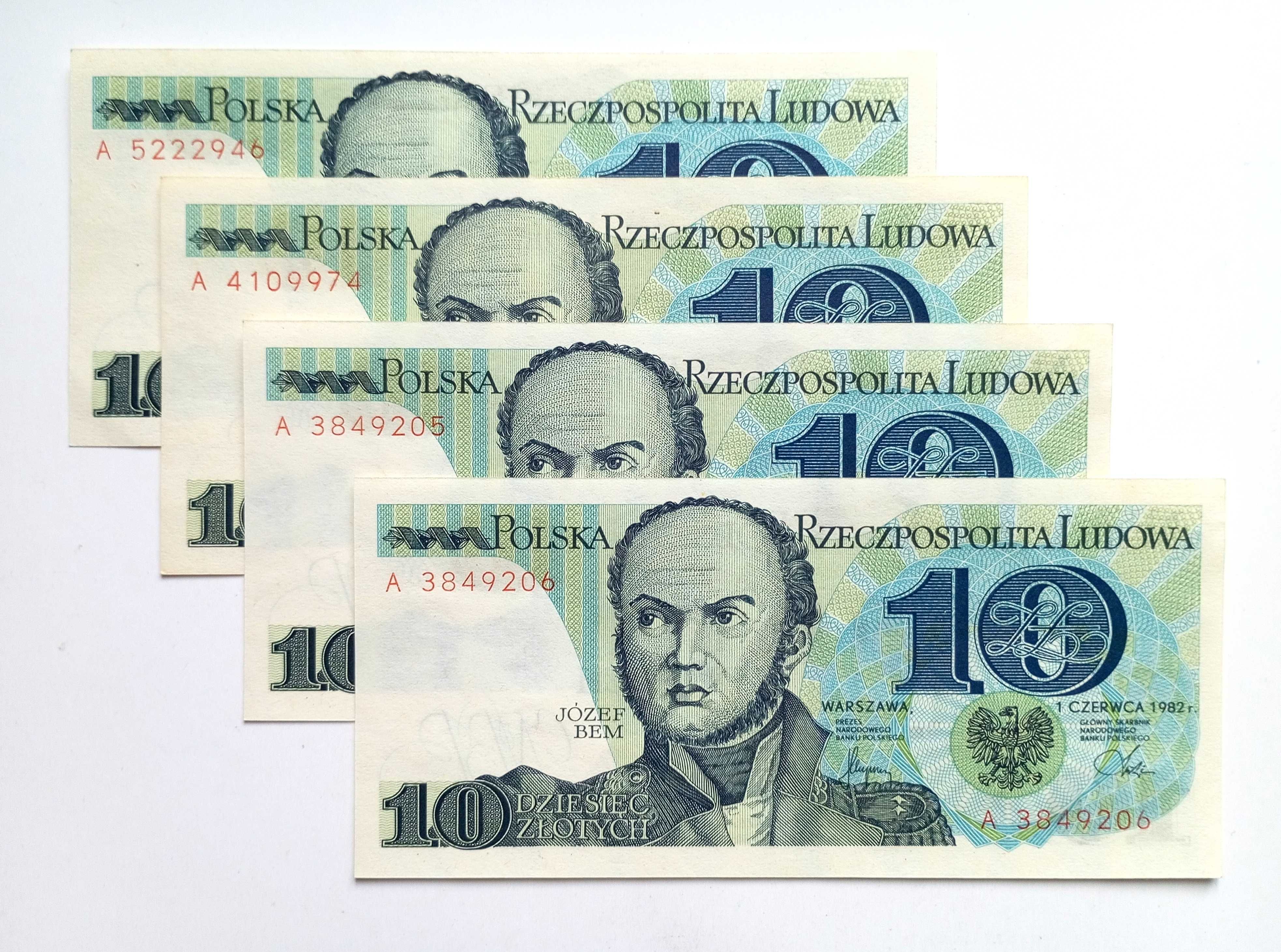 10 zł 1982   -  A  -  st. 1/1-