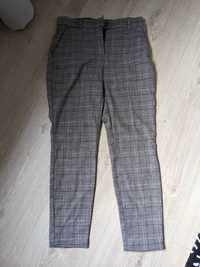 Spodnie eleganckie w krateczkę r. 40 H&M