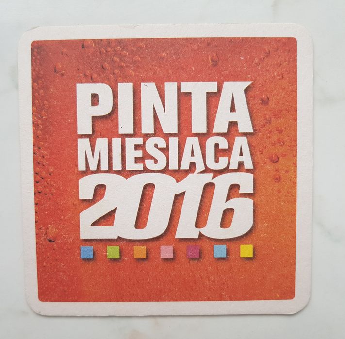 Podkładki pod piwo PINTA, GROLSCH (4 szt.), podstawki, birystyka