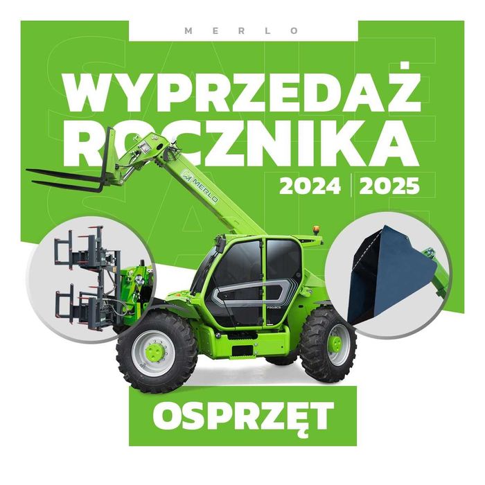 Łyżka Merlo oryginalna nowa do ładowarek ramka
