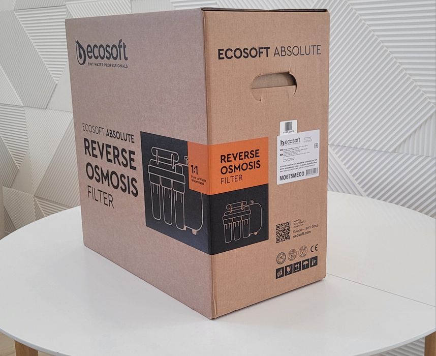 Фільтр зворотнього осмосу Ecosoft Absolute  з мініралізатором MO675MEC