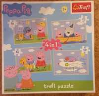 Puzzle Świnka Peppa