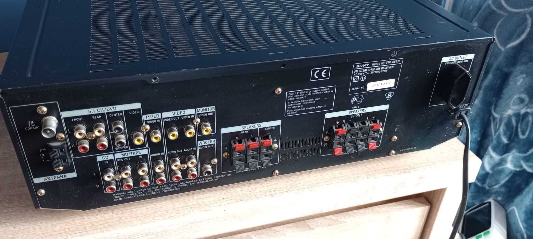 Amplituner Sony STR-DE335 + Pilot