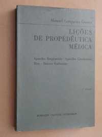 Lições de Propedêutica Médica de Manuel Cerqueira Gomes