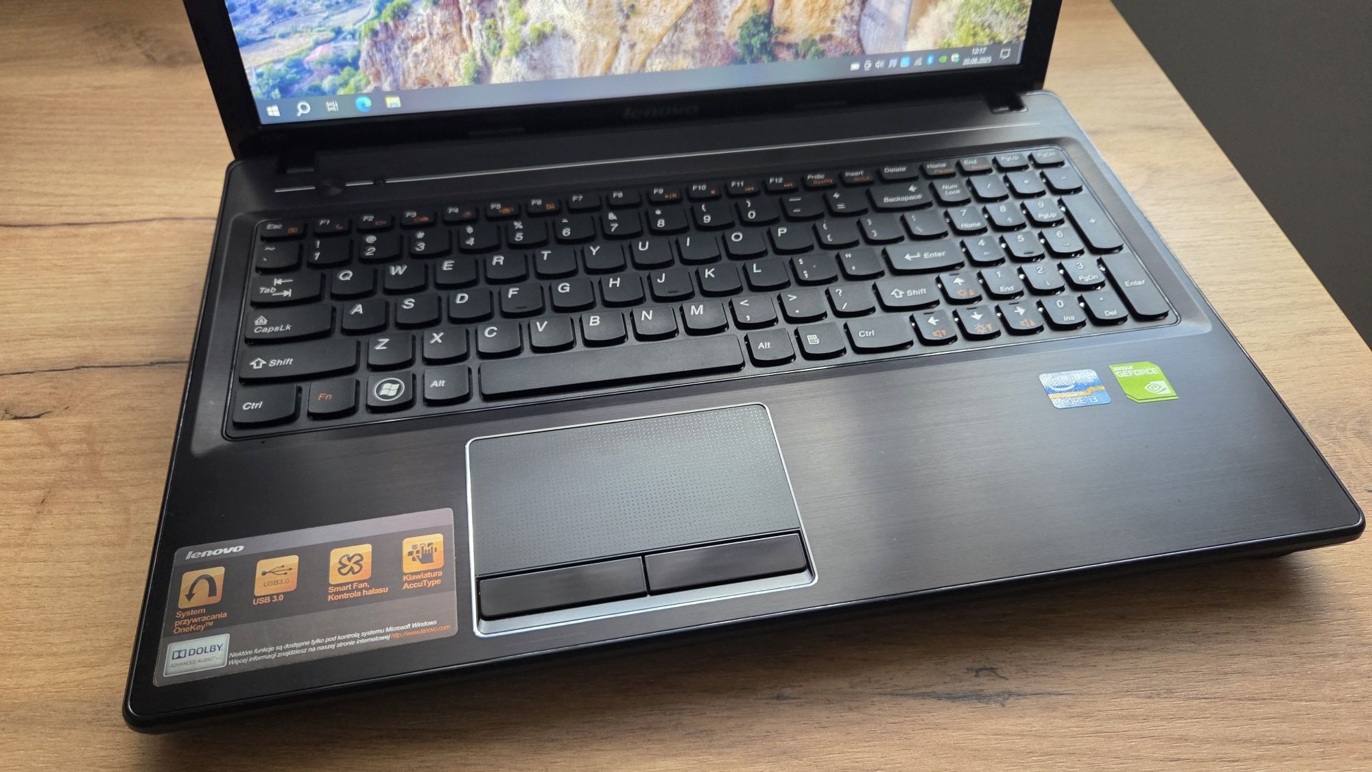 Laptop lenovo g580 grafika 710M 8Ram ssd256gb JAK NOWY !