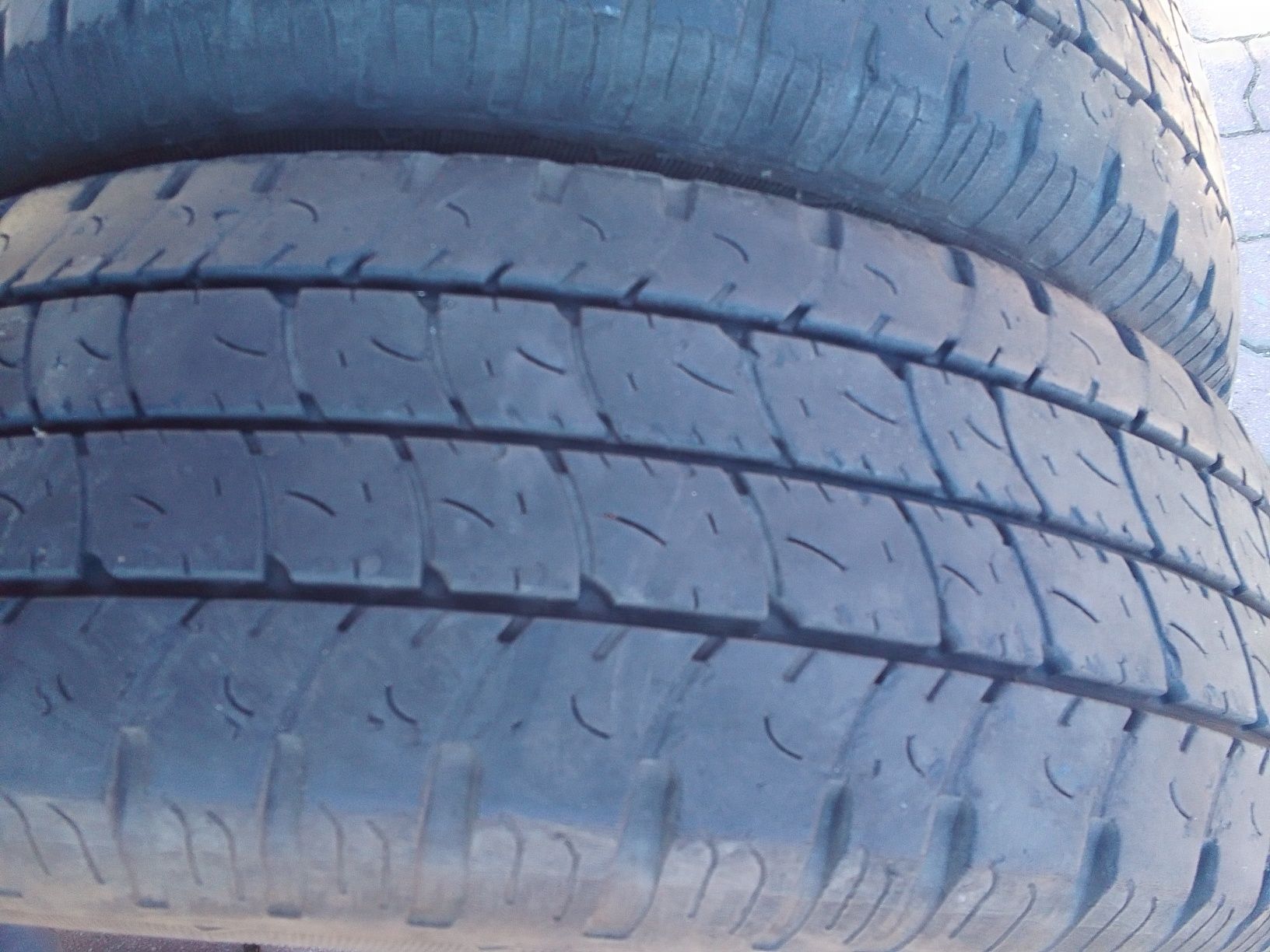 Cena za 2 Opony letnie 195/60r16C GOODYEAR 5.5mm
