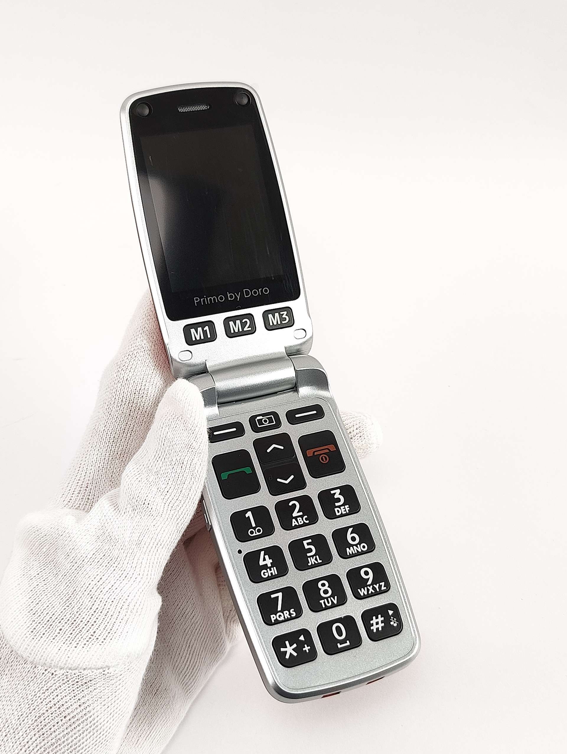 Telefon komórkowy Doro Life X5001 16 MB / 32 MB 4G (LTE) czerwony