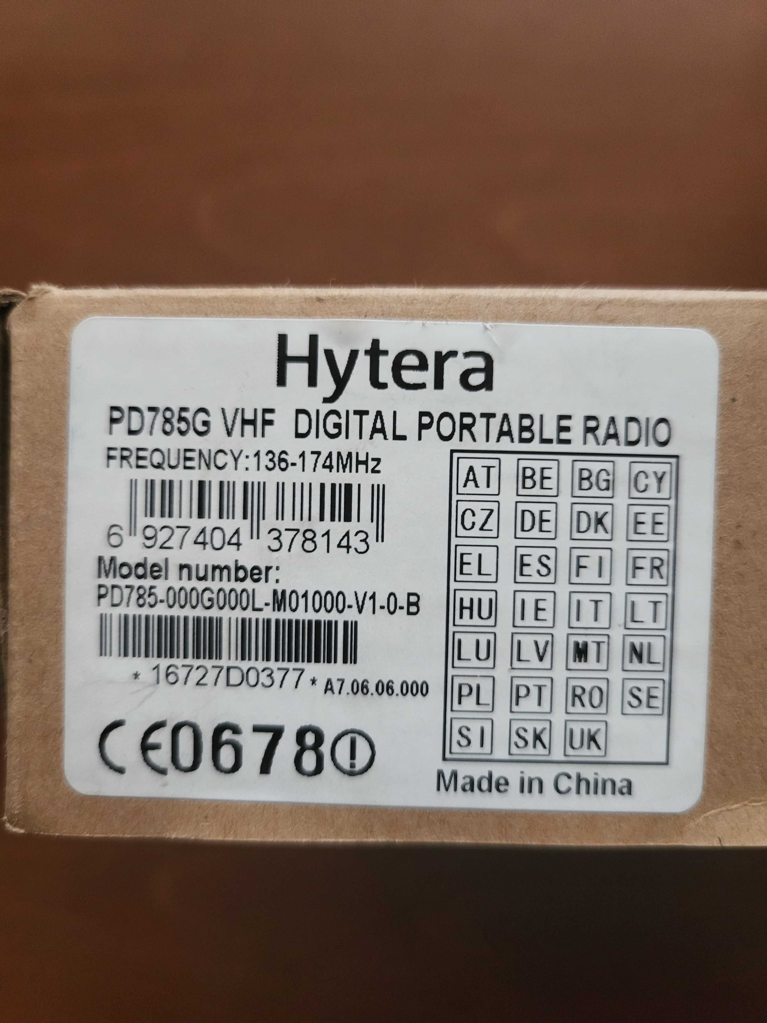 Nowy Hytera PD785G radiotelefon przenośny