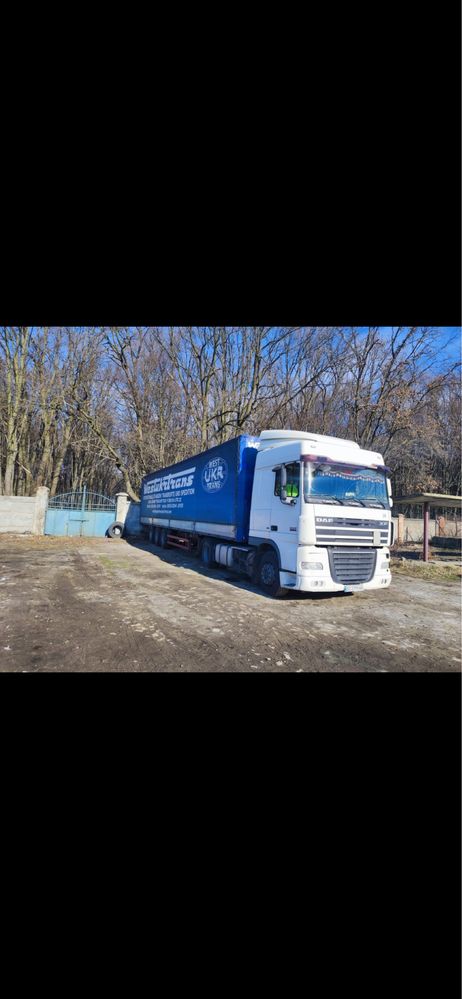 Тягач DAF XF105 причіп KOGEL