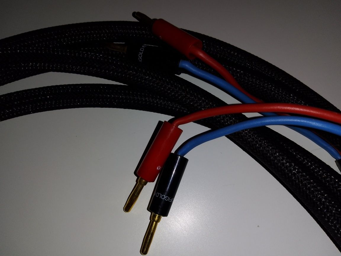 PROFIGOLD HI-FI audiofilski przewód miedź beztlenowa kabel 2 x 3 metry