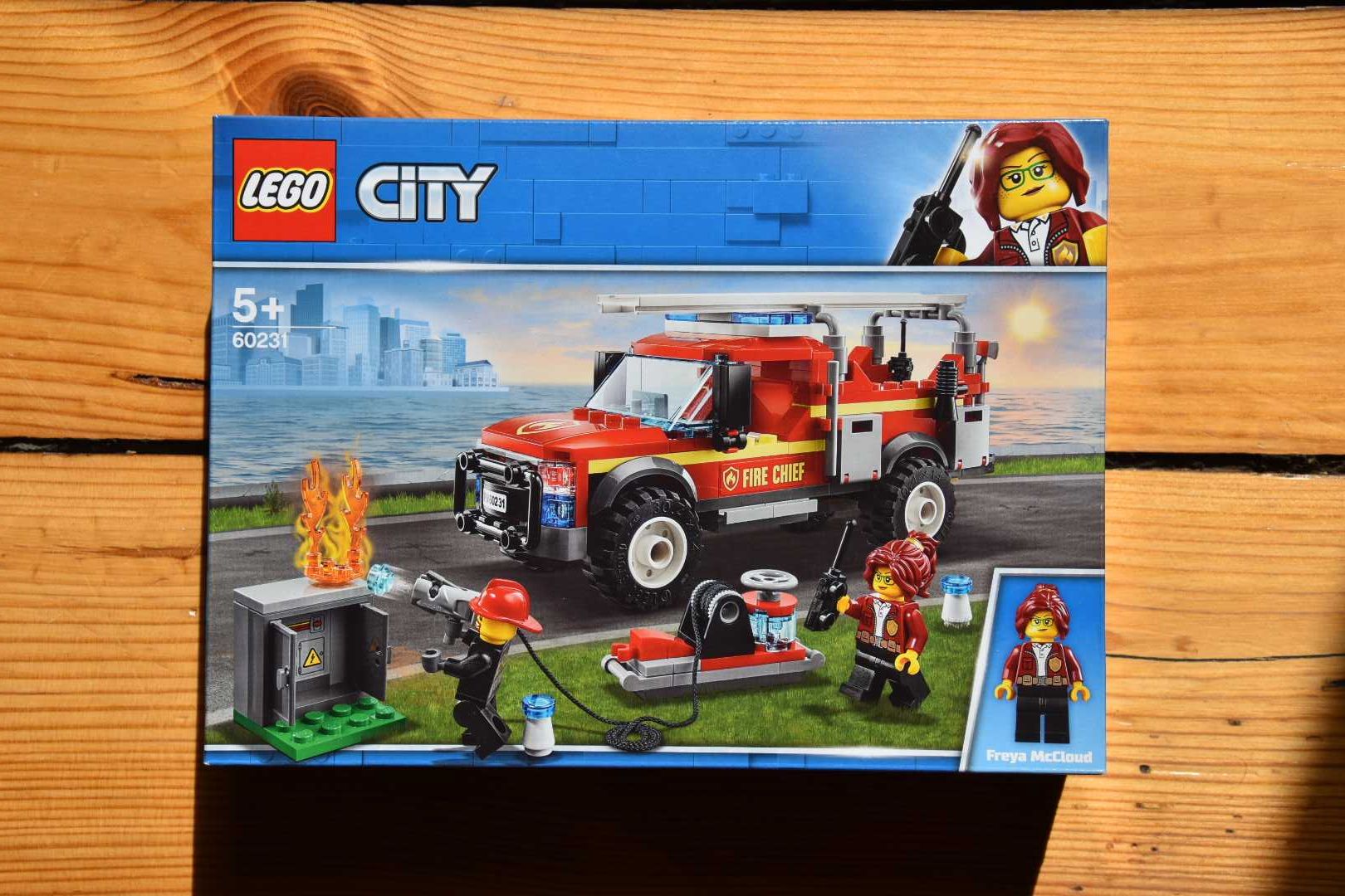 LEGO 60231 CITY Terenówka komendantki straży pożarnej * NOWY