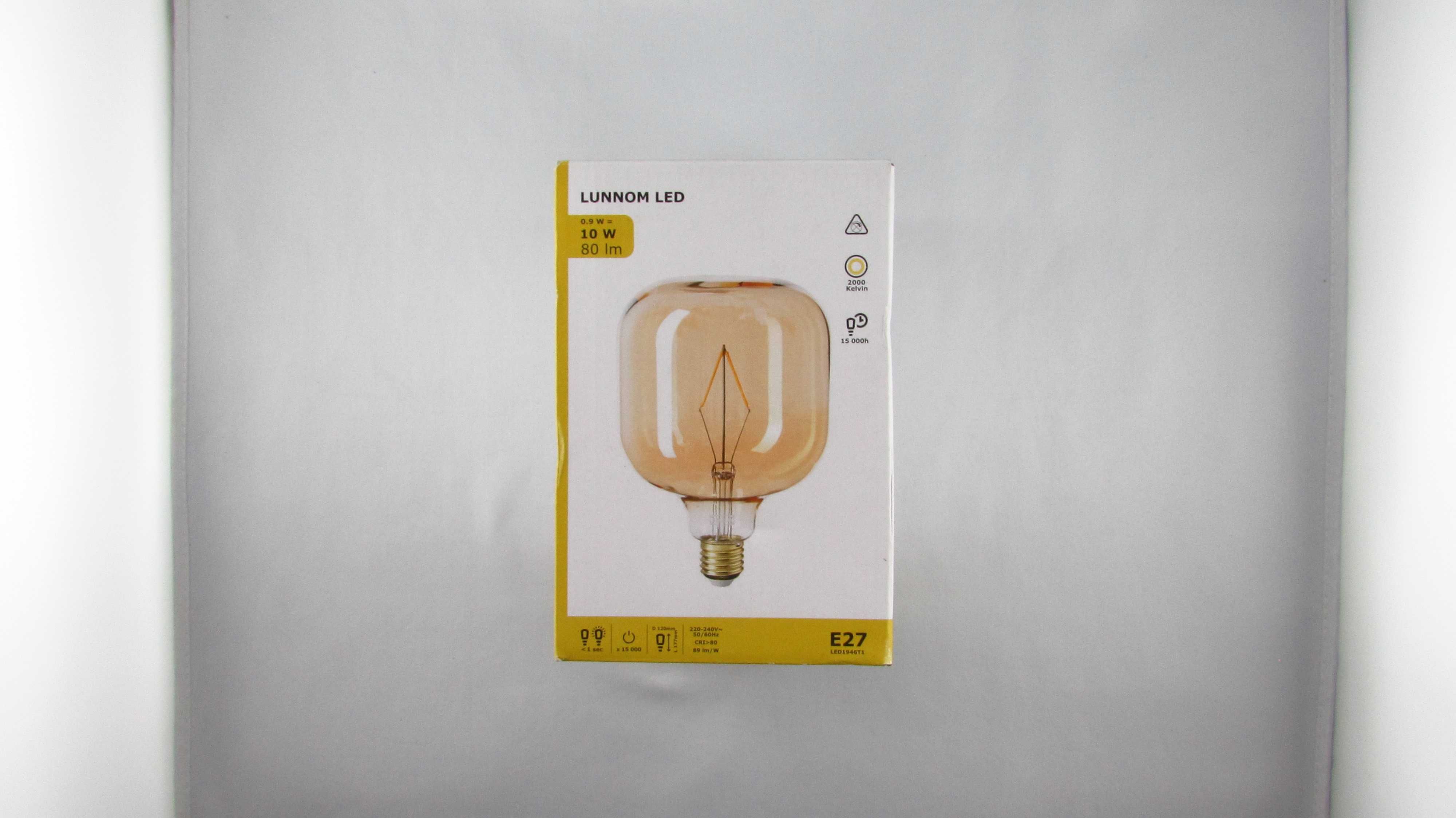 IKEA - Żarówka LED Lunnom 80 lm 10 w E27