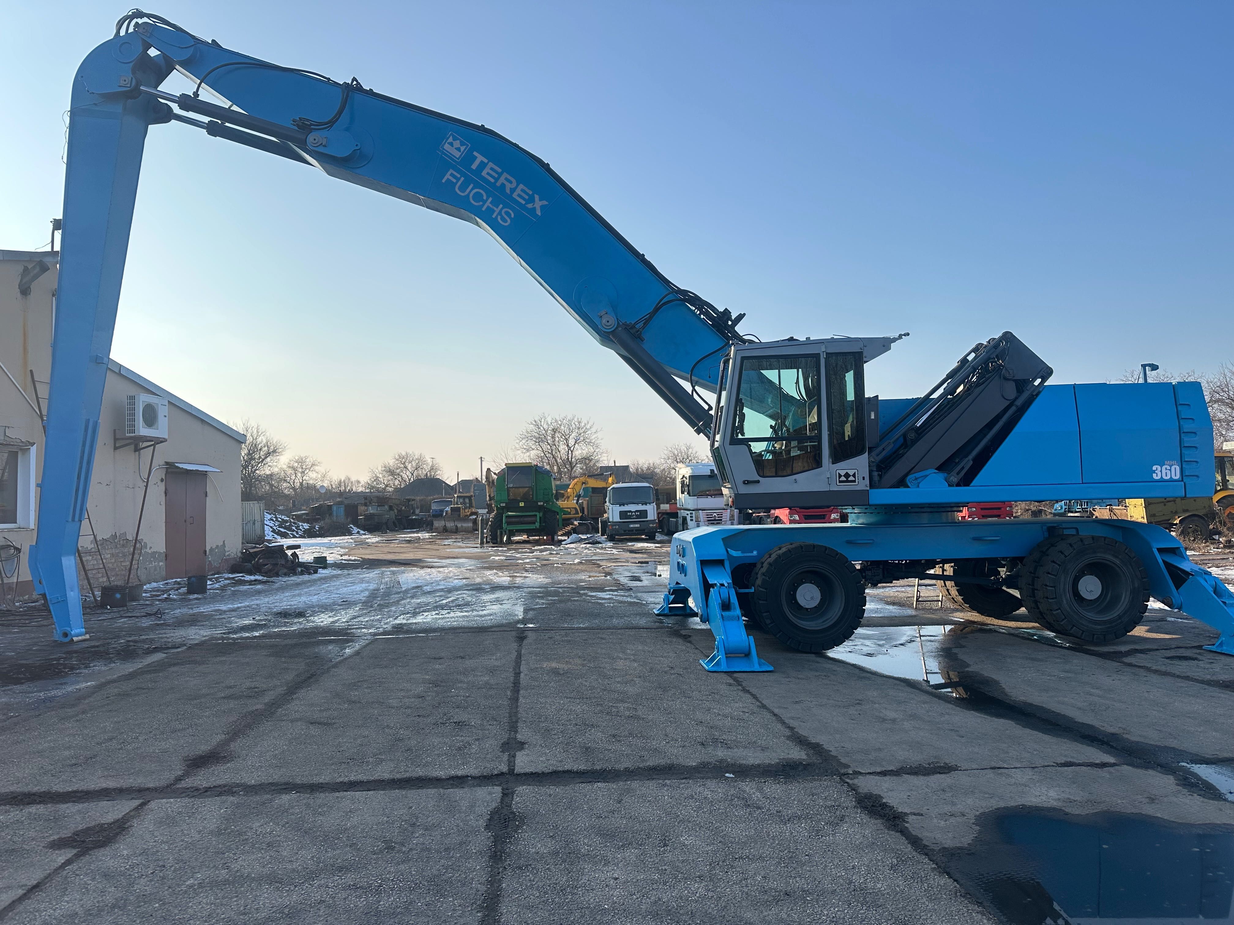 Продам Terex Fuchs MHL 360 у відмінному стані або здам в оренду!