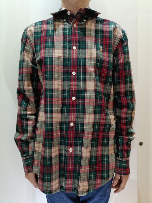 Camisa Oxford de algodão em xadrez | Polo Ralph Lauren