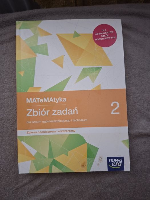 Matematyka 2 Zbiór zadań zakres podstawowy i rozszerzony