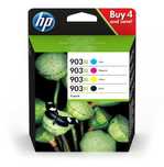 tusz hp 903xl 3hz51ae zestaw wydajność 825 stron pojemność 21,5 ml