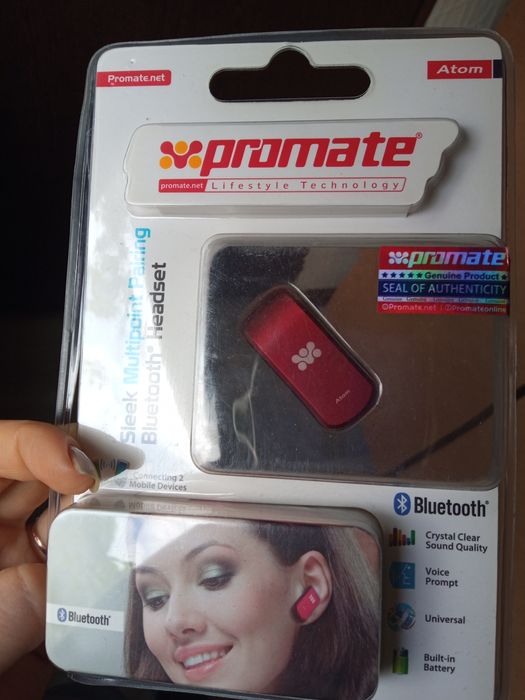 Гарнітура Promate блютуз