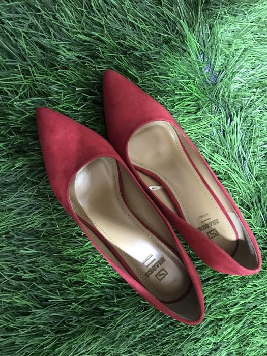 sapato stiletto vermelho seaside (Tam. 35)