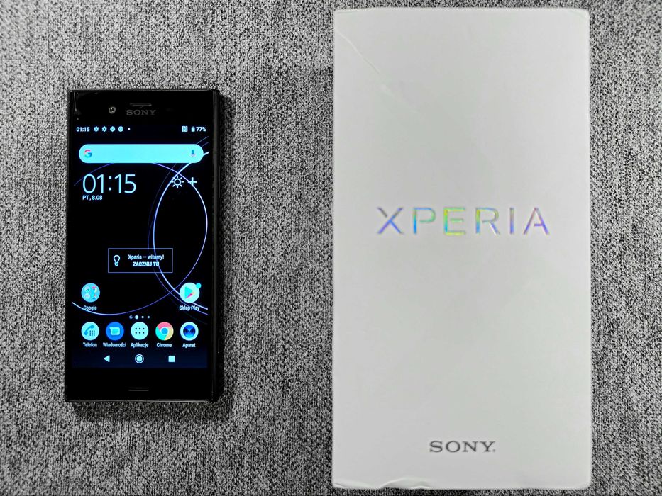 SONY XPERIA XZ1 4 GB RAM 64 GB Snapdragon 835 black ZESTAW OKAZJA!