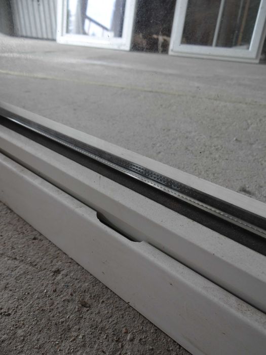 Drzwi balkonowe 865x229 używane niemieckie- Okna Szadek