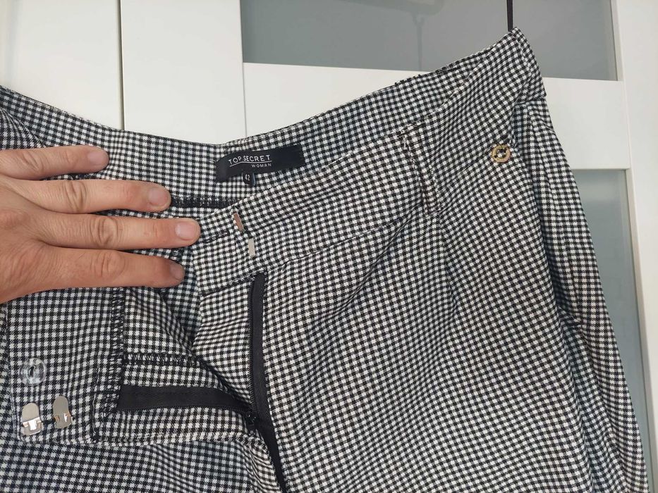 Żakiet damski Marynarka Spodnie TOP SECRET 40 Wesele Biuro Bankiet