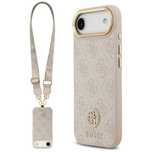Etui GUESS 4G Strass Logo & Big Strap Metal MagSafe do Iphone 17 Air