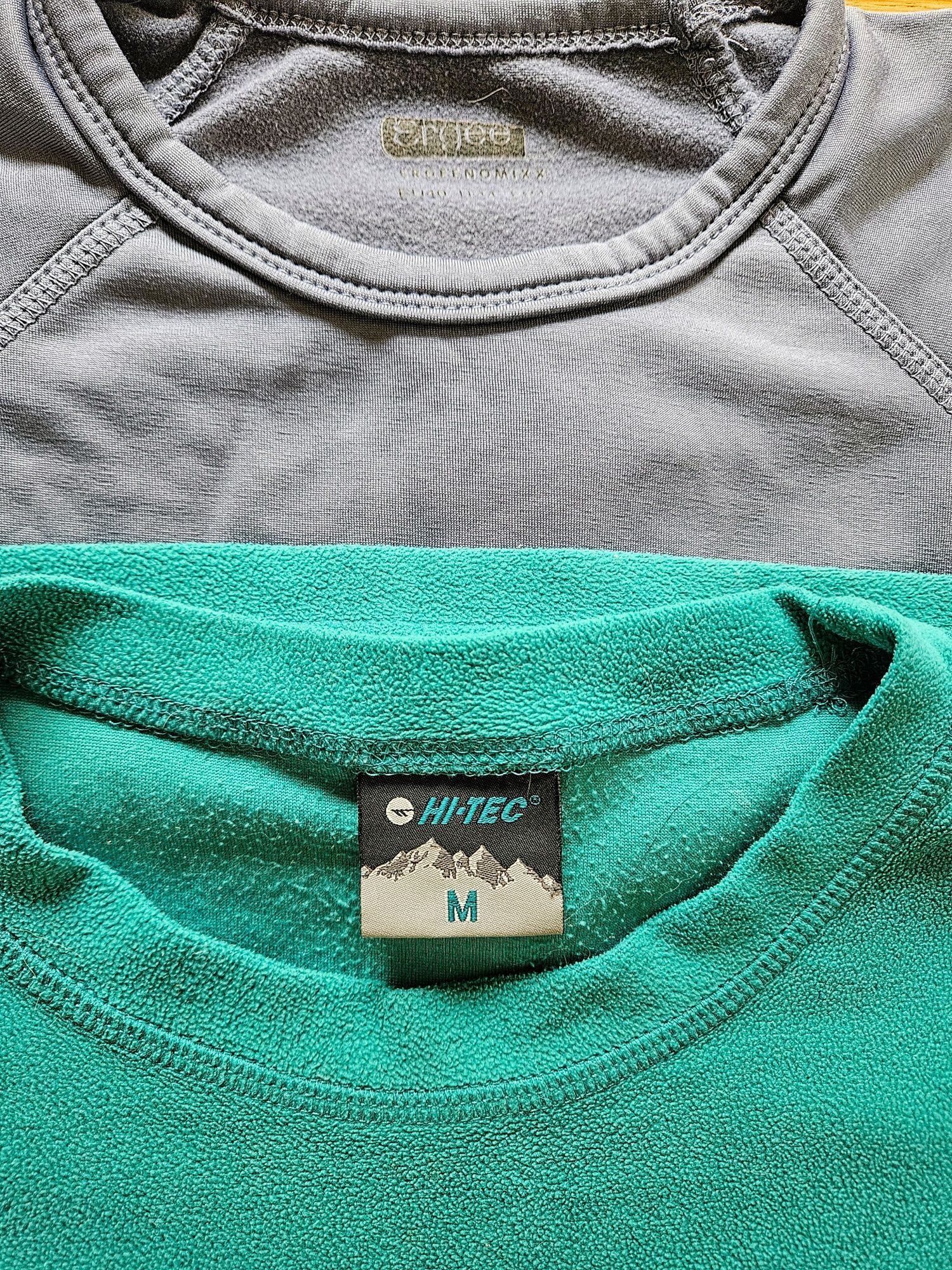 Dwie bluzy sportowe termiczne
